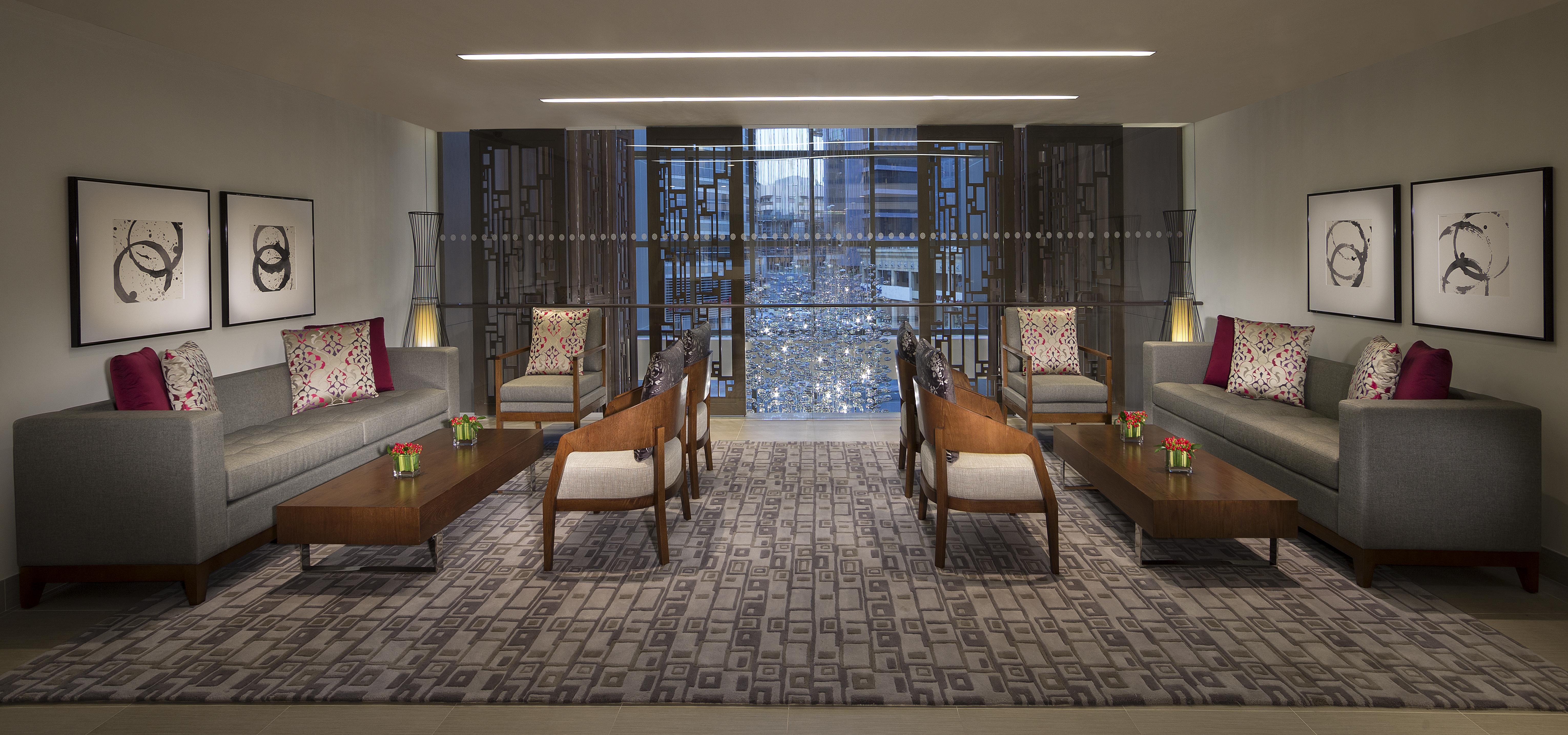 Pullman Dubai Creek City Centre Residences Exteriér fotografie The lounge at the airport