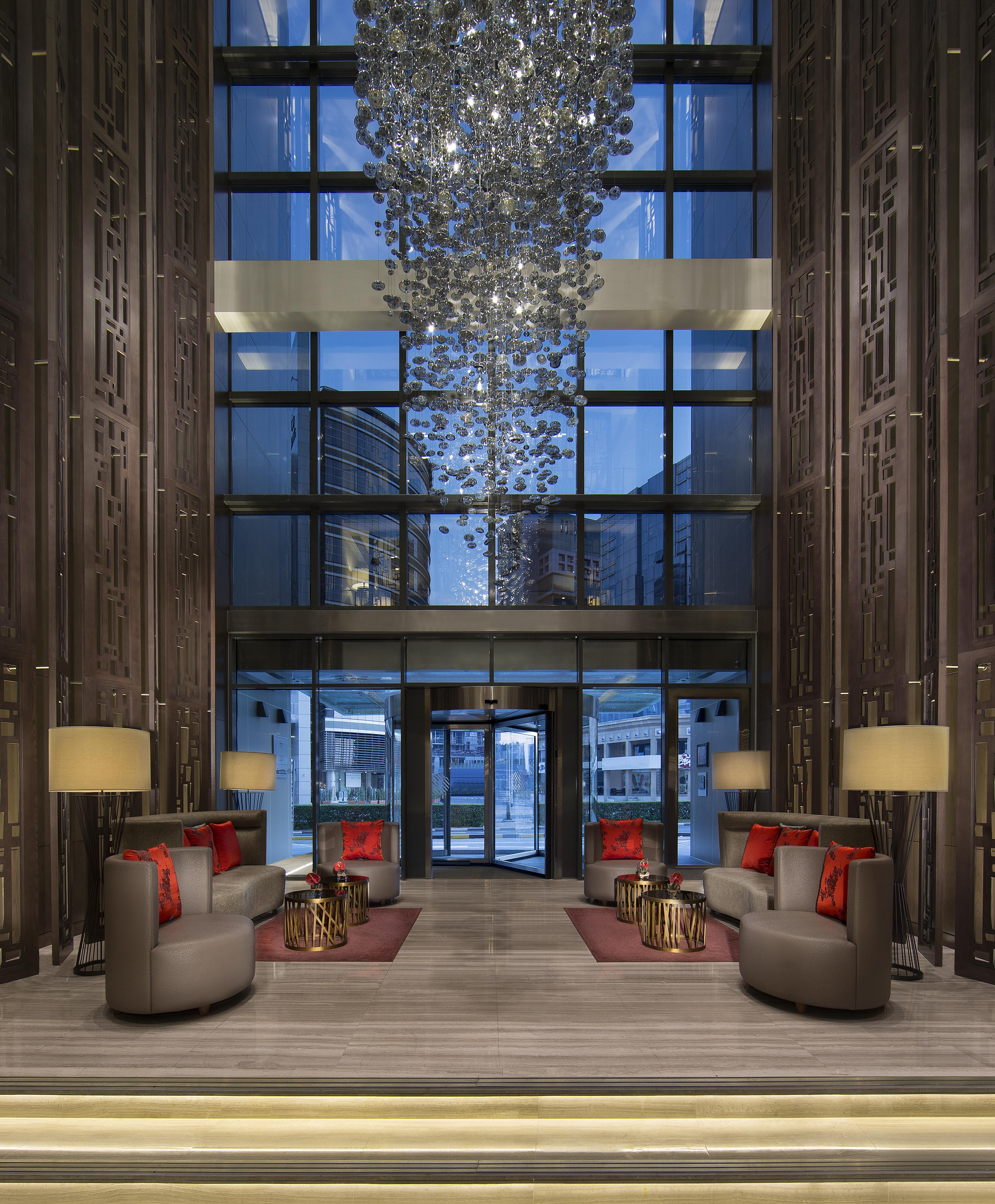 Pullman Dubai Creek City Centre Residences Exteriér fotografie The lobby of the hotel