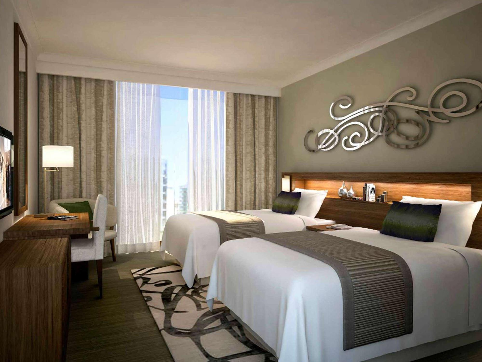 Pullman Dubai Creek City Centre Residences Exteriér fotografie A guest room at the MGM National Harbor