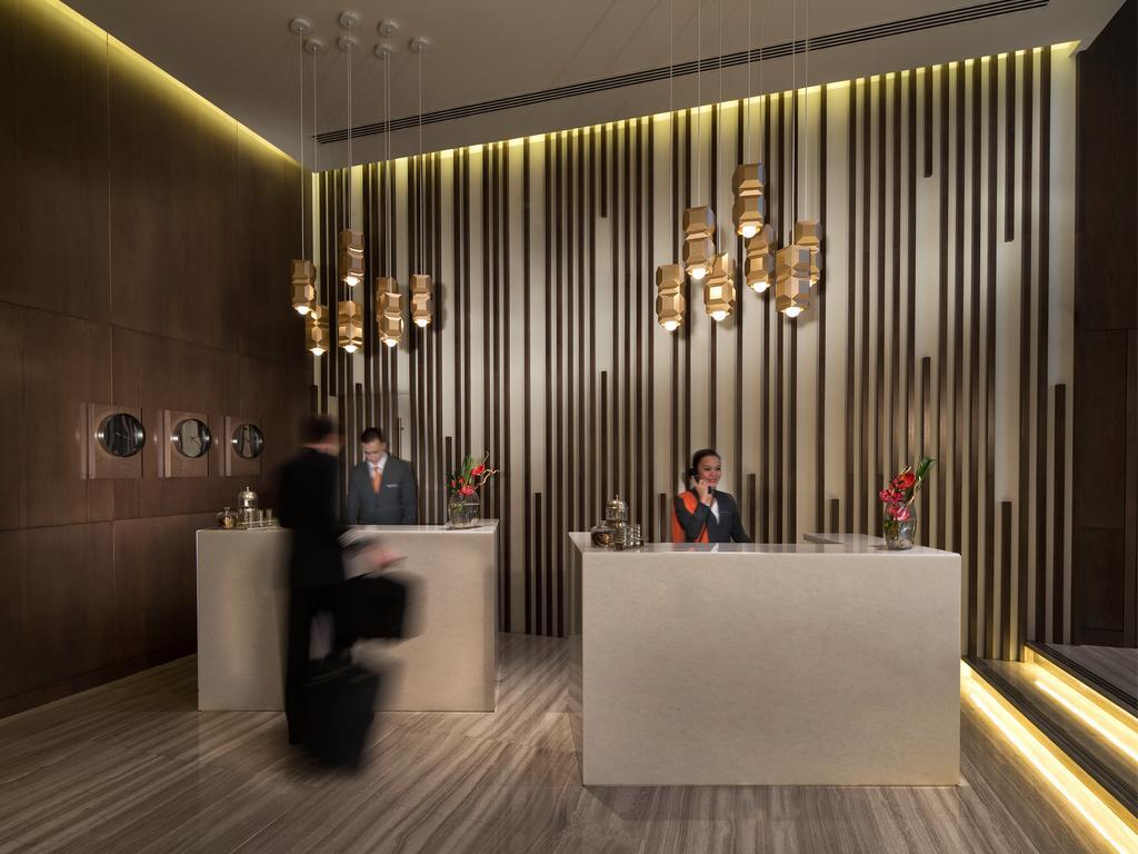 Pullman Dubai Creek City Centre Residences Exteriér fotografie The lobby of the hotel