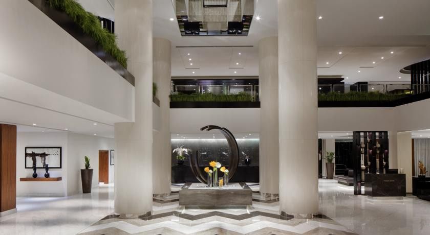 Pullman Dubai Creek City Centre Residences Exteriér fotografie The lobby of the hotel