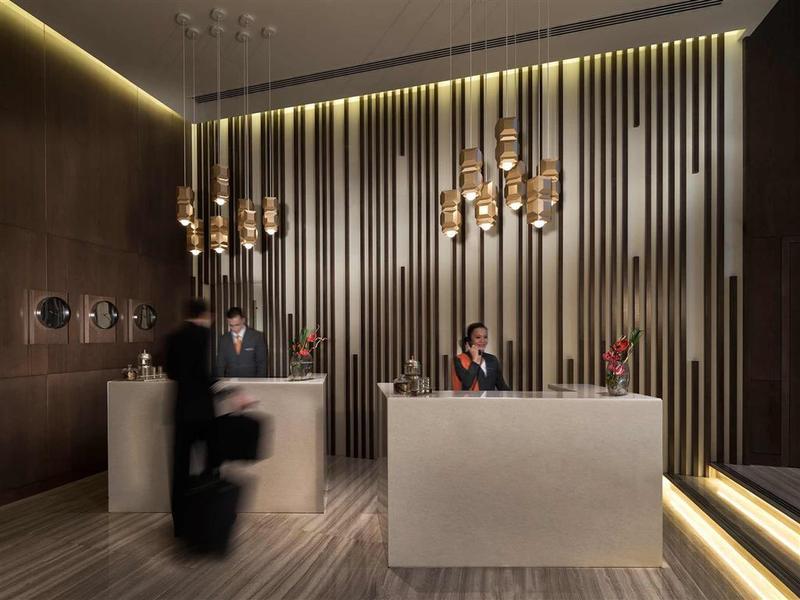 Pullman Dubai Creek City Centre Residences Exteriér fotografie The lobby of the hotel
