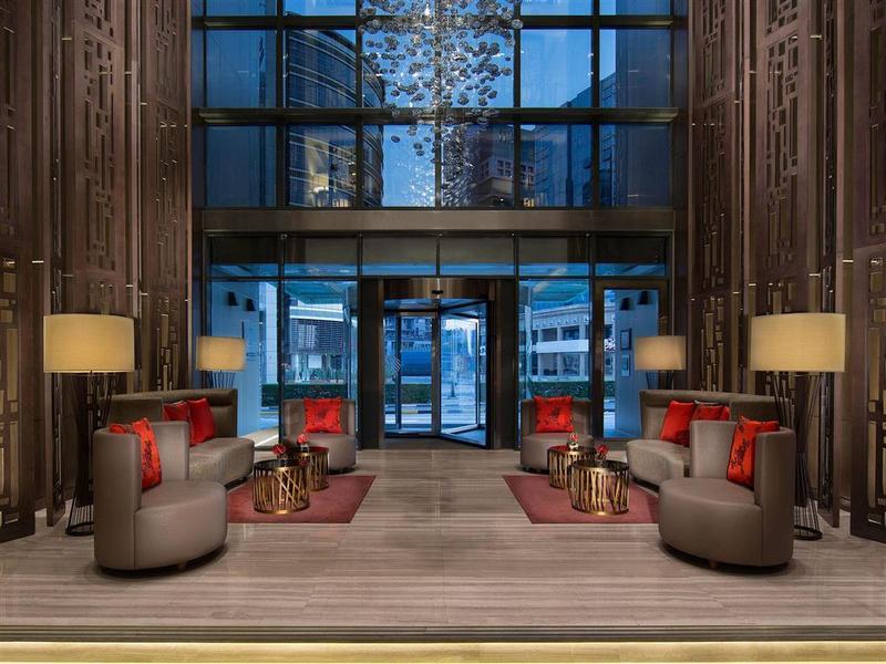 Pullman Dubai Creek City Centre Residences Exteriér fotografie The lobby of the hotel